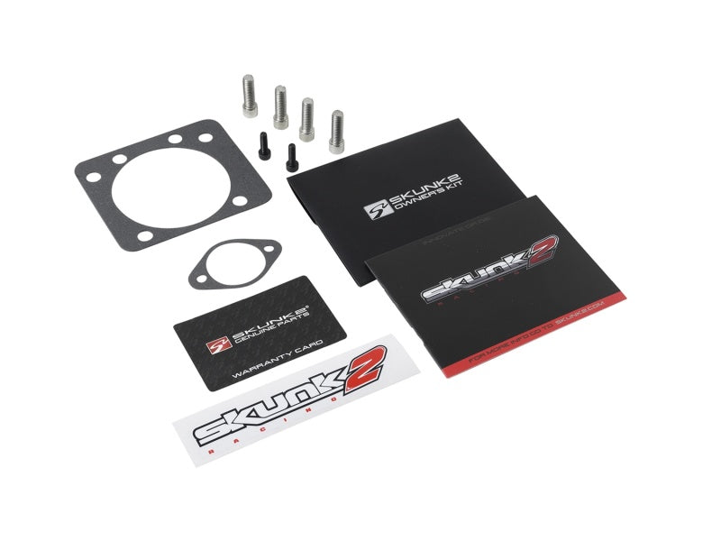 Skunk2 Pro Series 74mm Billet Throttle Body Black Series for Honda Acura D/B/H/F Series