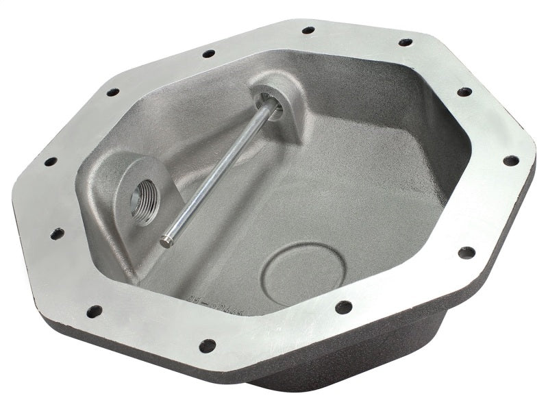 aFe Pro Series Rear Differential Cover - Dodge/Ram Corporate 9.25 12-Bolt 1994-2022 - Black Machined, image 3