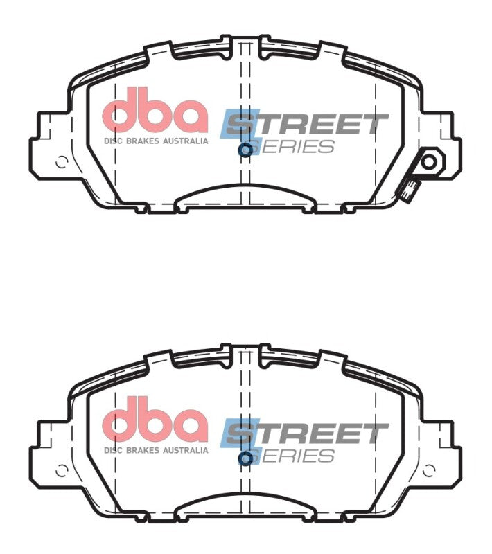 DBA Brake Pads Street Front 16-18 Honda Accord LX EX EX-L - OneFastShop