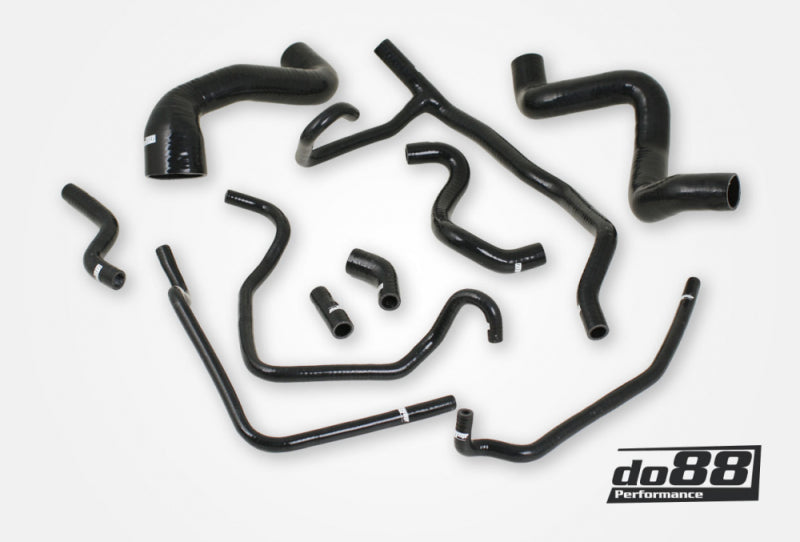 do88 Silicone Coolant Hose Kit - Porsche 968 1992-1995 - Black