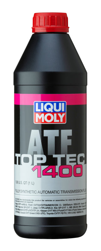 LIQUI MOLY 1L Top Tec ATF 1400 Transmission Fluid for CVT - Acura ILX Hybrid & More - OneFastShop