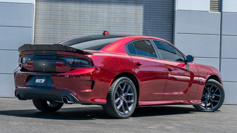 Borla Catback Exhaust for 19-23 Dodge Charger GT 3.6L V6 RWD with Polished Tips