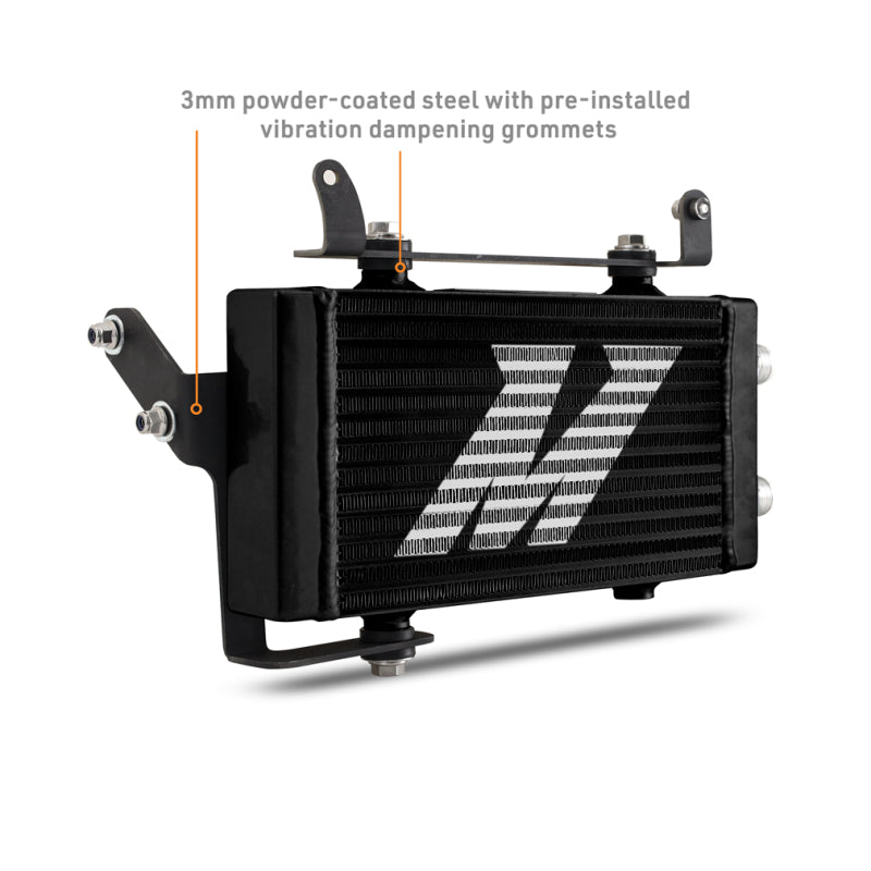 Mishimoto Non-Thermostatic Oil Cooler Kit - Toyota GR Corolla 2023-2025 - Black, image 2