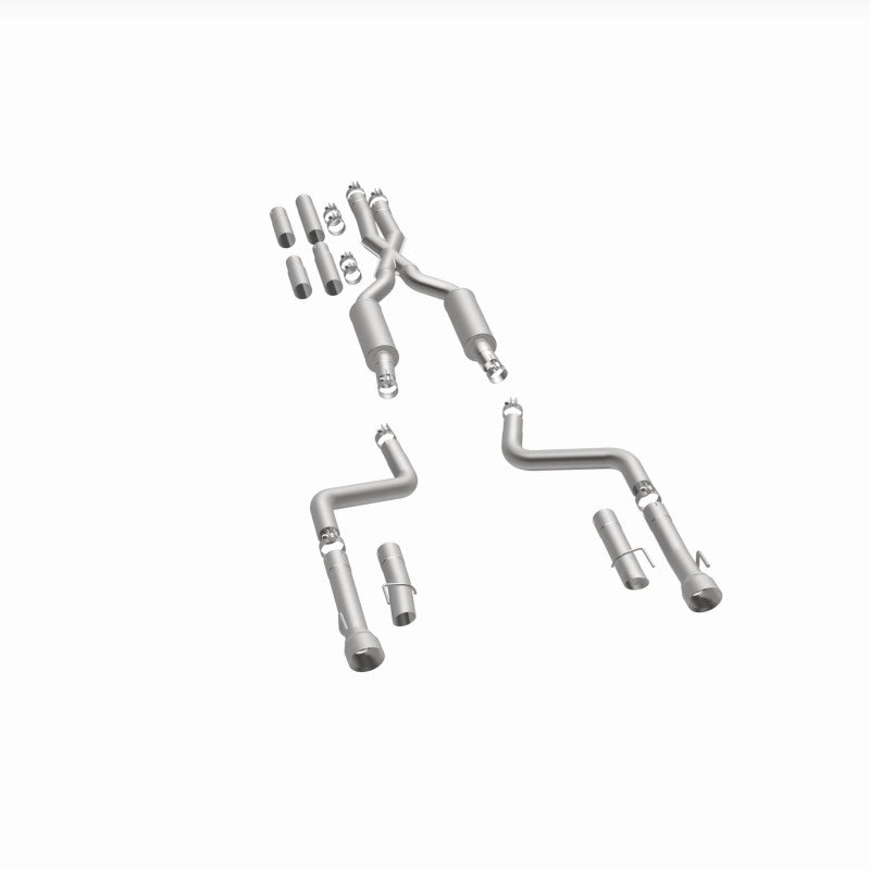 MagnaFlow Cat-Back Exhaust System 409 SS Polished 3in Quad Tips - 2017+ Dodge Charger