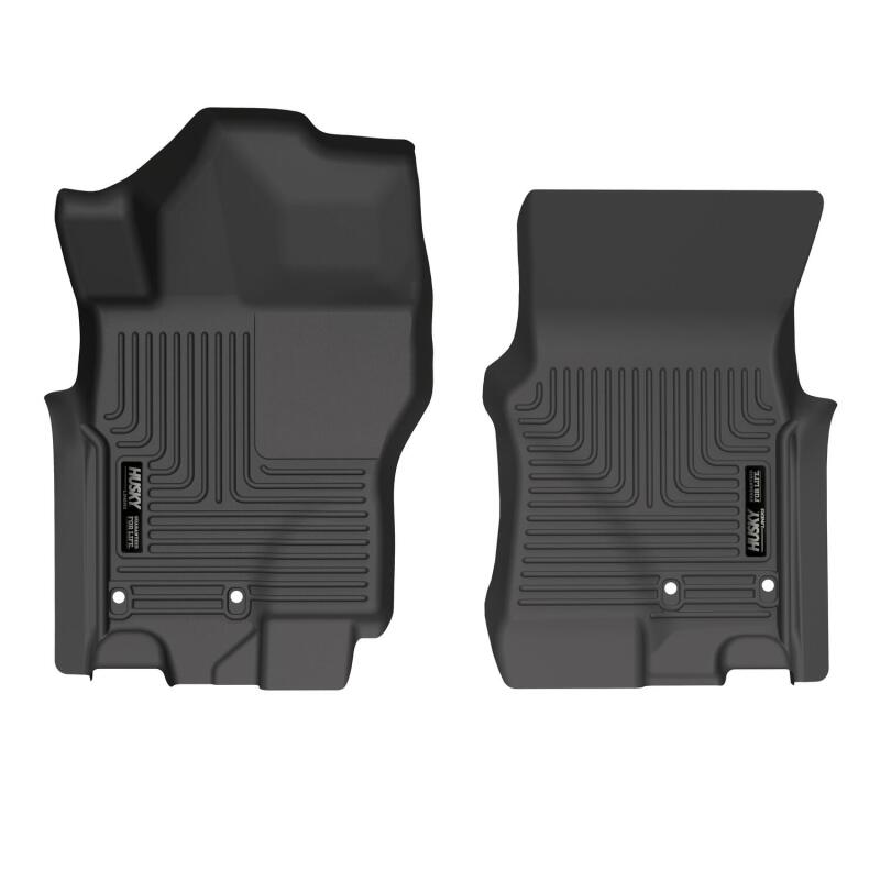Husky Liners WeatherBeater Black Front Floor Liners for 2022 Nissan Frontier King Cab