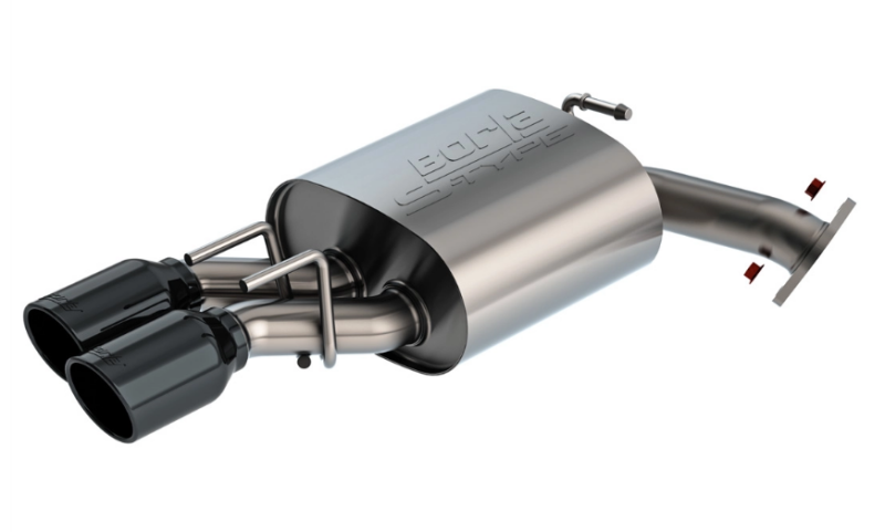 Borla 2025 Toyota Camry SE/XSE AT S-type Axle-Back Exhaust 3.5in BlackChrome Tips