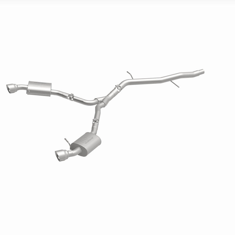 Magnaflow CatBack Exhaust System for 18-19 Audi A5 Dual Exit Polished Stainless 3in Piping Diameter - OneFastShop