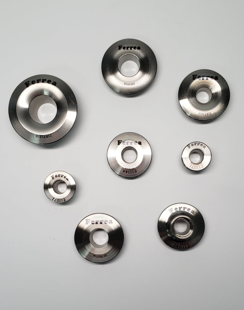 Ferrea Double Spring 7 Deg Pro CNC Titanium Retainer - Set of 16 for Nissan KA24DE