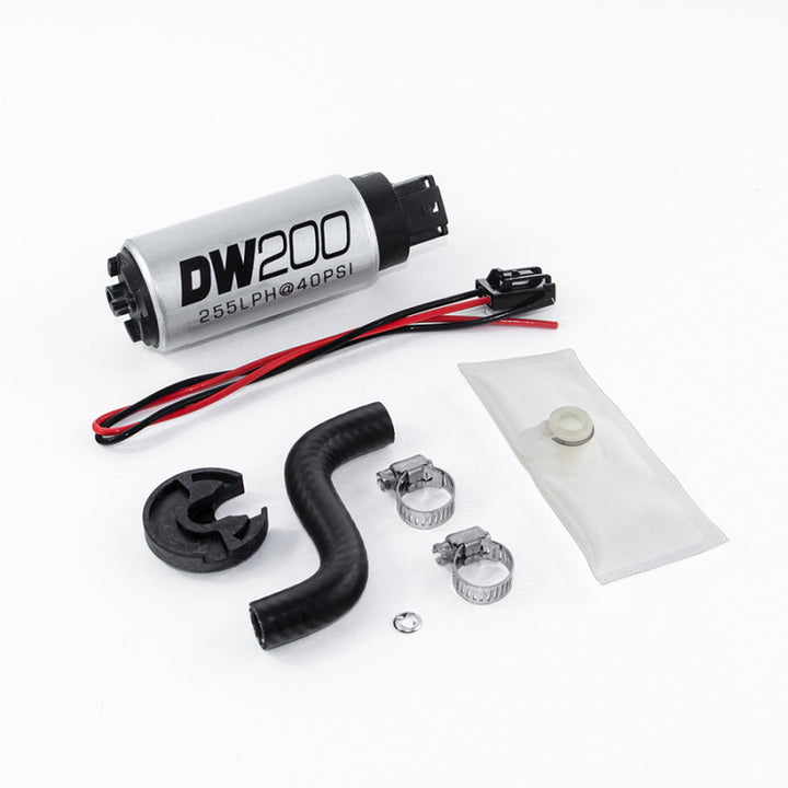 DeatschWerks 255 LPH DW200 In-Tank Fuel Pump with Install Kit for 85-97 Ford Mustang