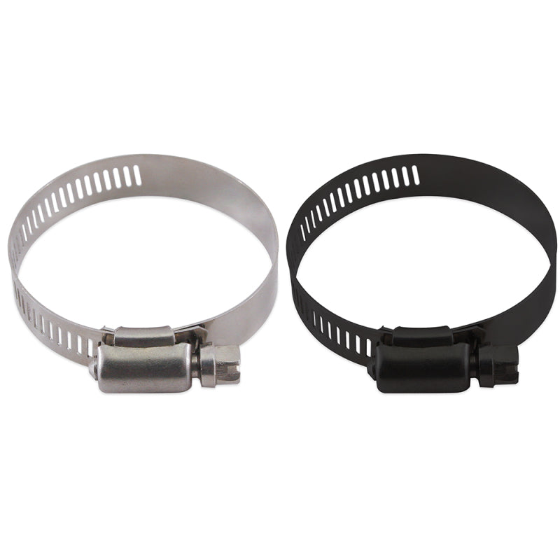 Mishimoto Worm Gear Clamp High-Torque 1.57in.-2.52in. Stainless Steel (40mm-64mm) - Pack of 10