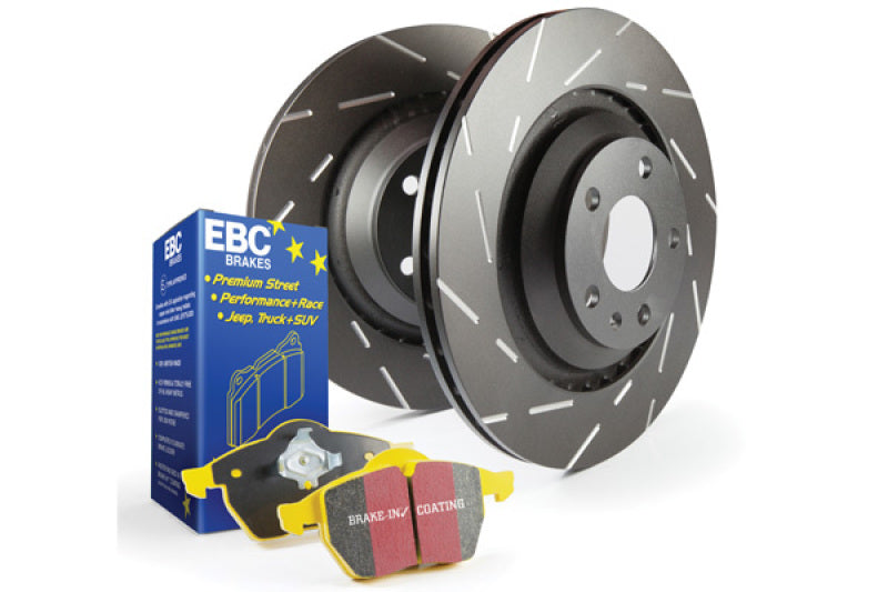 EBC S9 Brake Pad and Rotor Kit with Yellowstuff Pads for 2021 Nissan Maxima 40th Anniversary Edition and 2002-2023 Nissan Maxima Models - OneFastShop