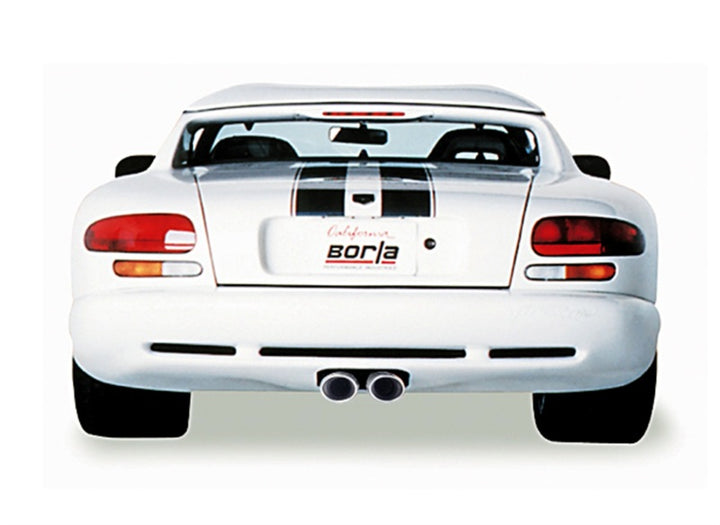 Borla Catback Exhaust System with 2.5in Inlets for 96-02 Viper GTS/R/T-10