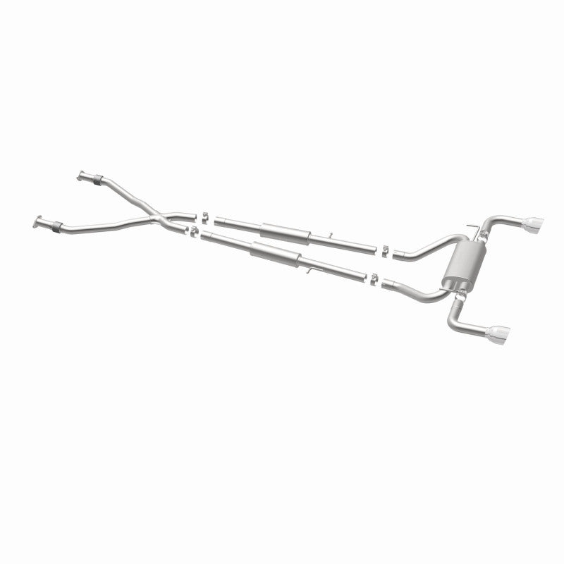 Magnaflow Cat-Back Exhaust with Polished Tips for 14-24 Infiniti Q50 V6 3.7L Dual Split Rear Exit - OneFastShop
