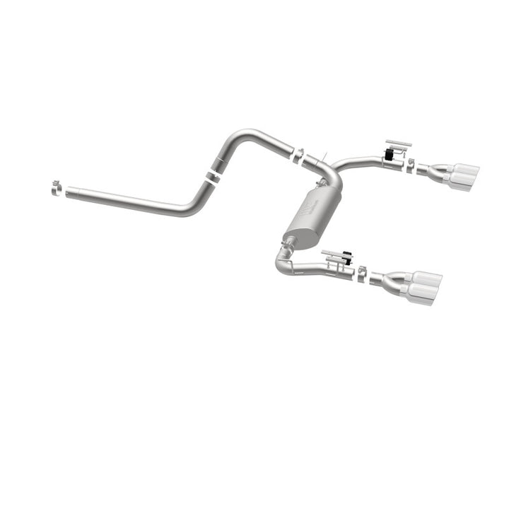 MagnaFlow Street Series Cat-Back Exhaust System with Quad Tips for 98-02 GM F-Body - OneFastShop
