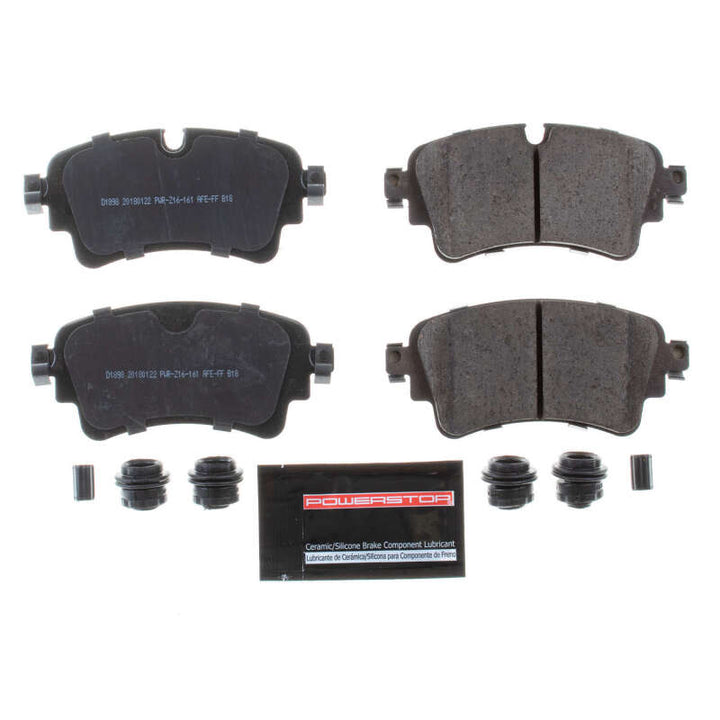 PowerStop Z23 Evolution Sport Brake Pads with Hardware for 2017-2019 Audi A4 - OneFastShop