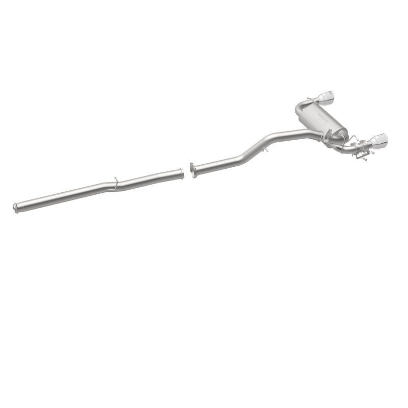 Magnaflow Cat-Back Exhaust System 3in SS Dual Outlet 4.5in Polished Tips for 2016-2018 Ford Focus RS - OneFastShop