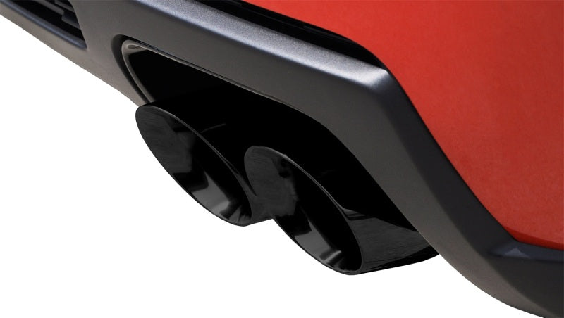 Corsa Black Sport Cat-Back + XO Exhaust for Chevrolet Camaro ZL1 6.2L V8 2012-2015