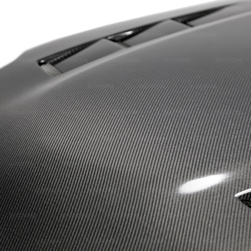 Seibon TS-Style Carbon Fiber Hood for 07-08 Nissan 350Z