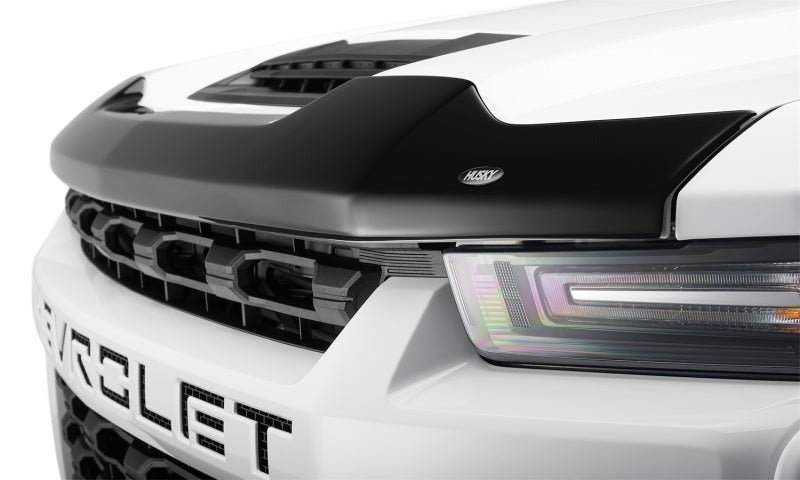 Husky Liners Aeroskin Hood Protector Smoke for 22-24 Chevrolet Silverado 1500 Excl ZR2 LT TB C TB