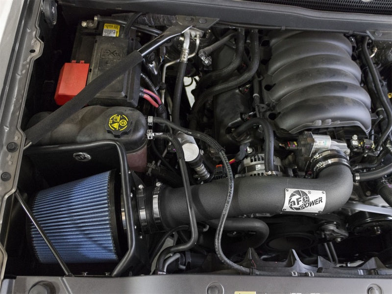 Afe MagnumFORCE Stage-2 Pro 5R Cold Air Intake for 14-17 GM Silverado/Sierra 1500 5.3L/6.2L with Electric Fan