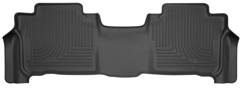 Husky Liners WeatherBeater Black 2nd Row Floor Liners for 13-16 Lexus LX570 / 13-16 Toyota Land Cruiser - OneFastShop