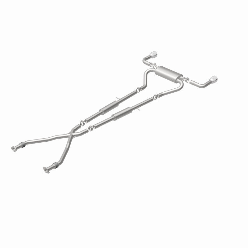 Magnaflow Cat-Back Exhaust with Polished Tips for 14-24 Infiniti Q50 V6 3.7L Dual Split Rear Exit - OneFastShop