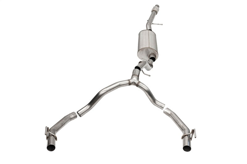 CORSA Sport 3.5 in Cat-Back Exhaust - Cadillac Escalade ESV 6.2L 2021-2026