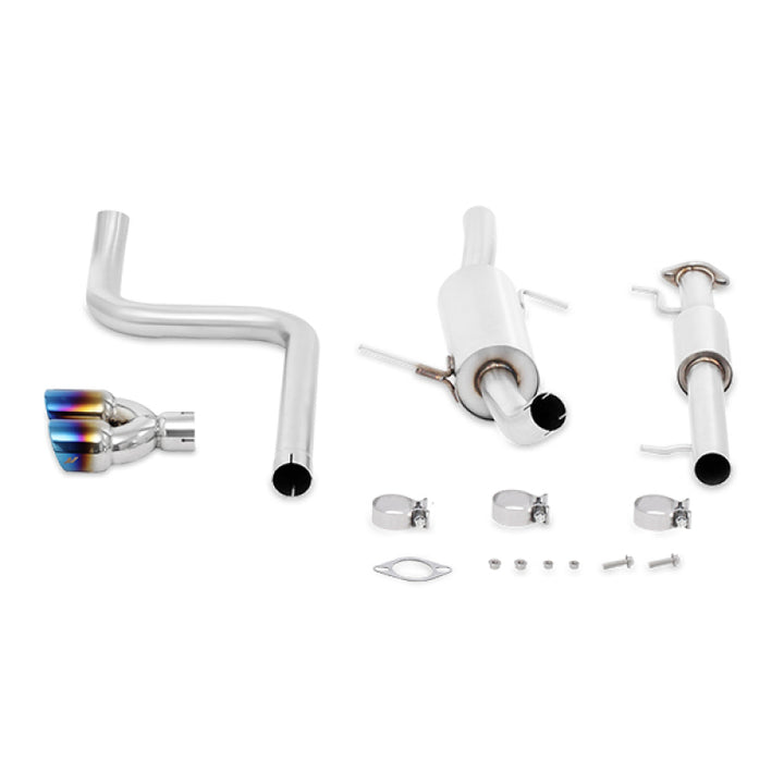 Mishimoto Exhaust 2.5in Resonated Cat Back Fiesta ST 14-16 - OneFastShop