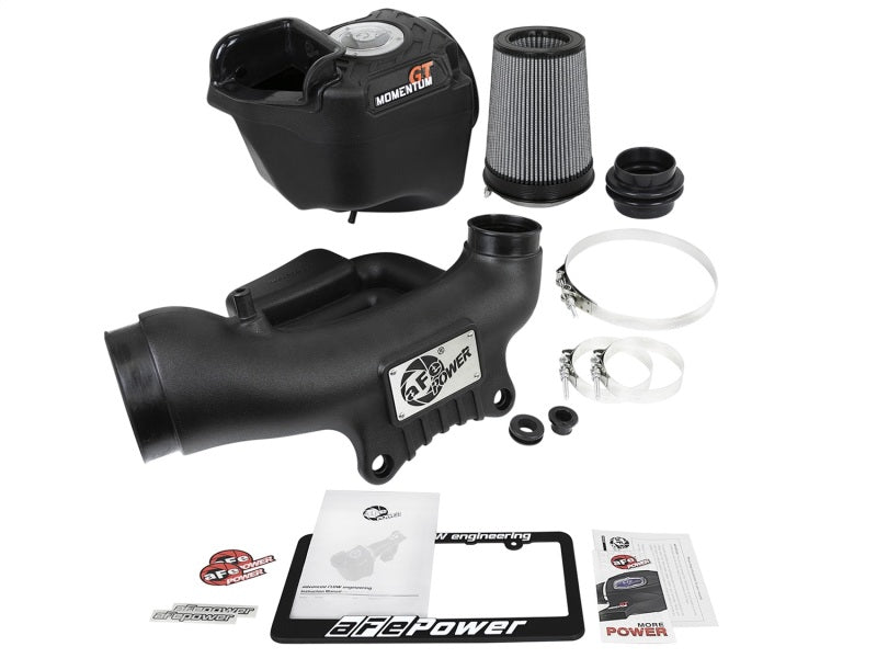 aFe Momentum GT Pro DRY S Cold Air Intake System 12-18 Jeep Wrangler JK V6 3.6L - OneFastShop
