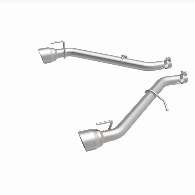 MagnaFlow Race Axle Back Exhaust System with Dual Polished Tips for 2016 Chevy Camaro 3.6L V6 - OneFastShop