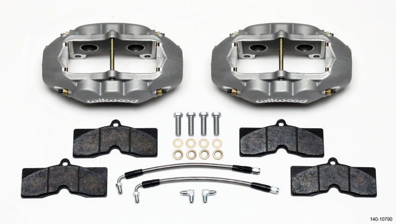 Wilwood D8-4 Rear Caliper Kit Clear High Performance for Corvette C2 / C3 1965-1982 - OneFastShop