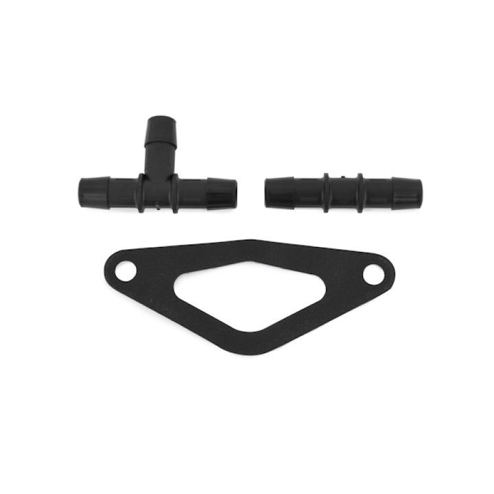 Mishimoto Top-Mount Intercooler Kit for Subaru WRX/STI - Powder Coated Black, Black Hoses - 02-07/04-07 - OneFastShop