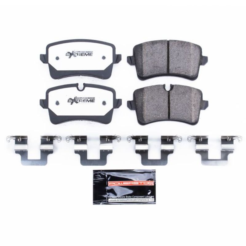 PowerStop Z26 Extreme Street Brake Pads with Hardware for 12-18 Audi A6 - OneFastShop
