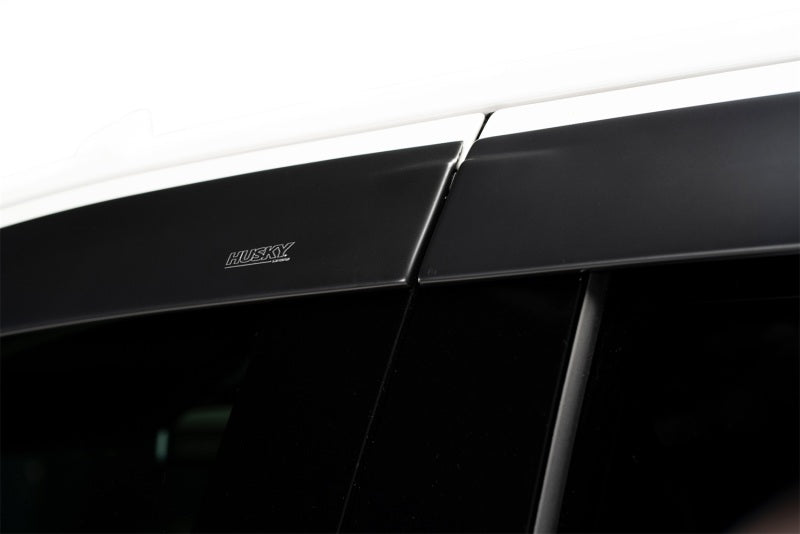 Husky Liners Low Pro Ventvisor In-Channel Mount (4pc) Matte Blk - 10-25 Dodge RAM 2500/3500 CC