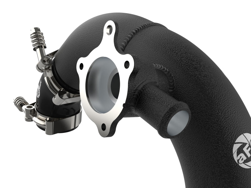 Afe BladeRunner Aluminum Hot/Cold Charge Pipe Kit - Black for 21-22 Ford Bronco L4-2.3L