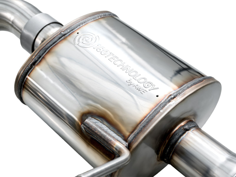 AWE Tuning Touring Edition Cat-Back Exhaust - VW Jetta GLI Mk7.5 (2022-2025), Diamond Black Tips, image 14