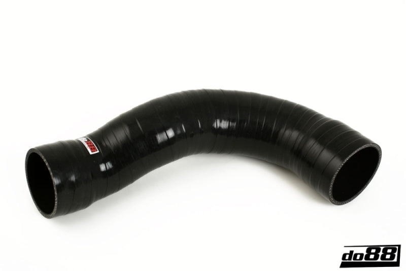do88 Silicone Intercooler Inlet Hose - Volvo D5 Diesel 2009-2013 - Black