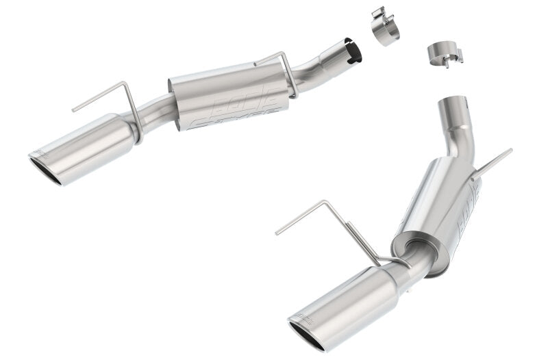 Borla S-Type Exhaust for 2010 Mustang GT 4.6L Rear Section Only - OneFastShop