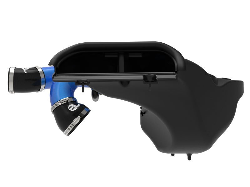 aFe Momentum XP Cold Air Intake System for 21-22 Ford F-150 Raptor V6-3.5L - Blue with Pro 5R Filter