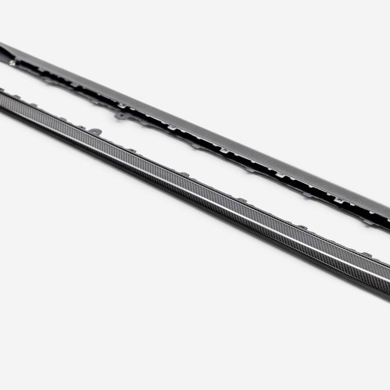 Seibon MB-Style Carbon Fiber Side Skirts for 2023+ Honda Civic Type R - OneFastShop