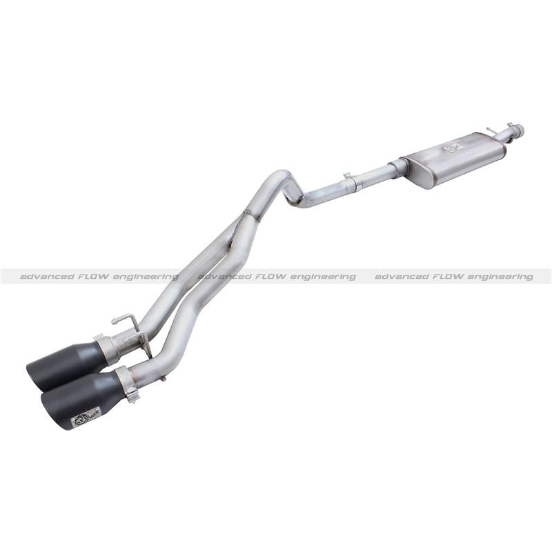 aFe Rebel Series 3in Cat-Back Exhaust - Toyota FJ Cruiser 2007-2014 - Black Tip