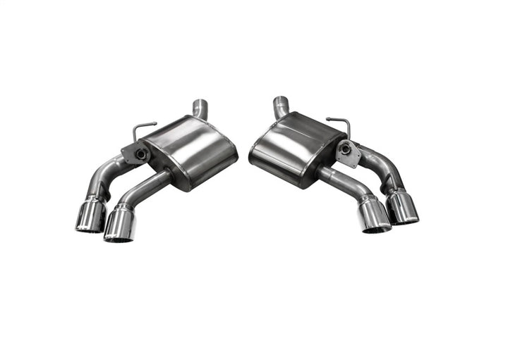 CORSA Performance 16-24 Camaro SS/ZL1 6.2L V8 Polished Xtreme Axle-Back Exhaust with Factory NPP Valve