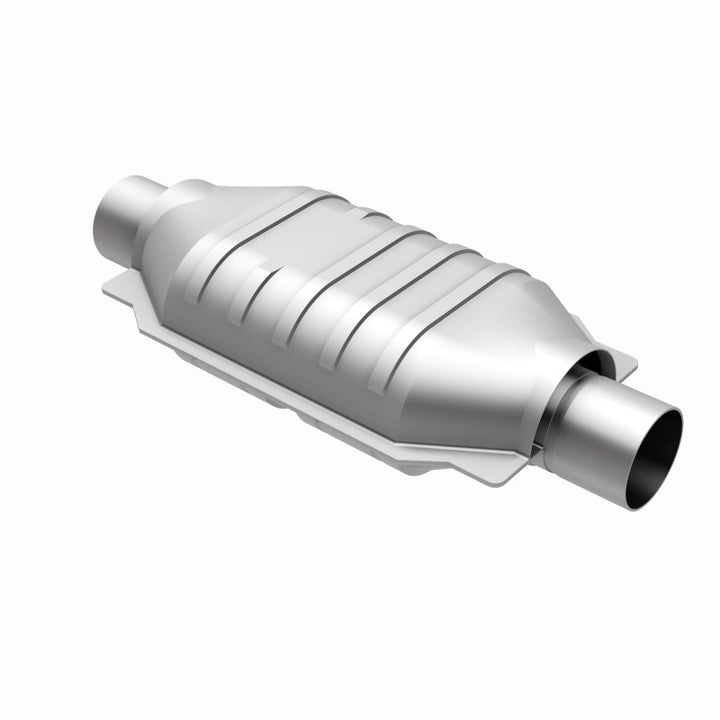 Magnaflow Universal Catalytic Converter 2.25in Inlet/Outlet Center/Center 12in Body x 7in W x 16in Overall L for Various Vehicles - OneFastShop