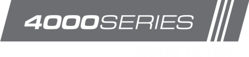 DBA Front Slotted T3 4000 Series Uni-Directional Rotor with Black Hub for 2009-2013 Cadillac CTS-V V Series - OneFastShop