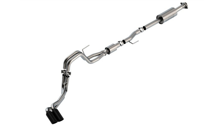 Borla Cat-Back Exhaust System for F-150 5.0L 2021 Black CHR Tips - OneFastShop