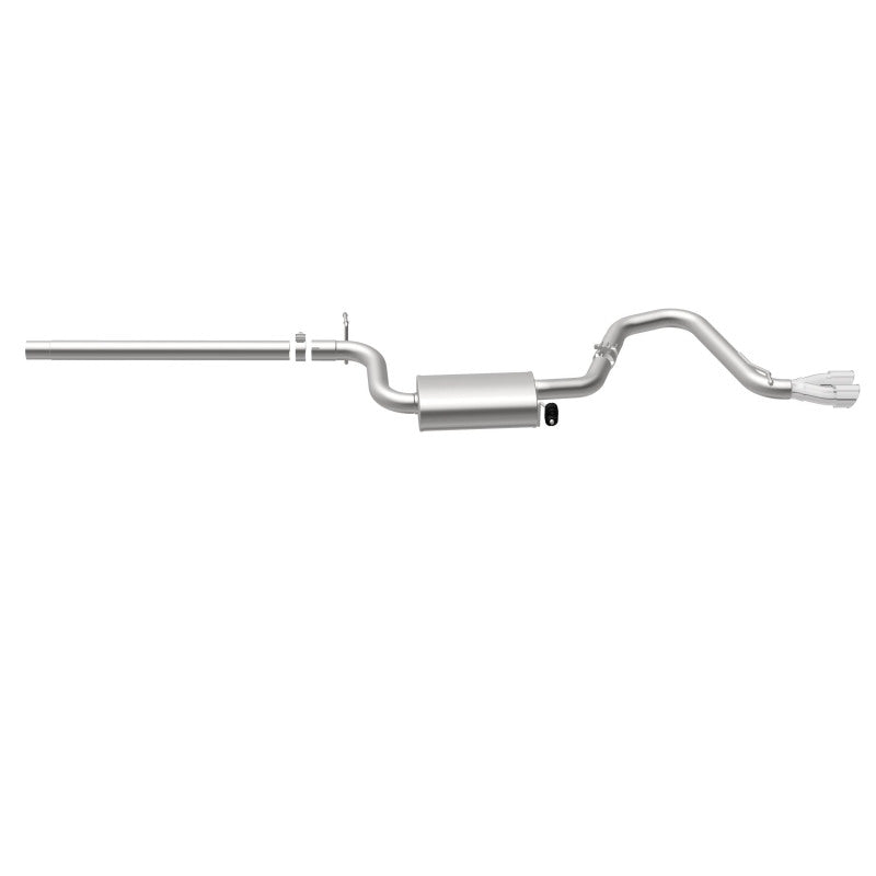 Magnaflow Cat-Back Exhaust System 2015 Volkswagen Golf 1.8L Dual Driver Side Exit 2.5in Polished Tips - OneFastShop