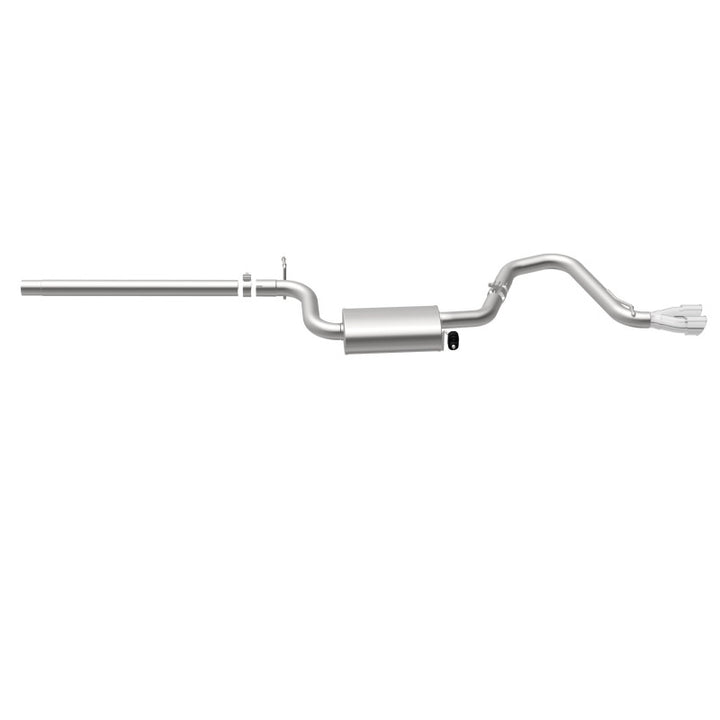 Magnaflow Cat-Back Exhaust System 2015 Volkswagen Golf 1.8L Dual Driver Side Exit 2.5in Polished Tips - OneFastShop