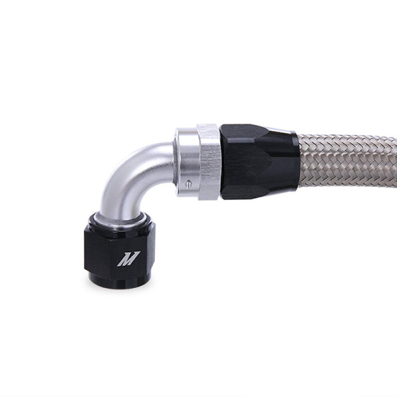 Mishimoto Thermostatic Oil Cooler Kit Silver for 10-15 Chevrolet Camaro SS - OneFastShop