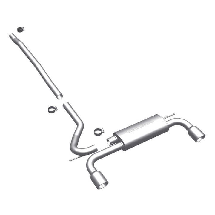 Magnaflow Stainless Cat-Back Performance Exhaust for Mini Countryman 2011-2016 Dual Split Rear Exit - OneFastShop