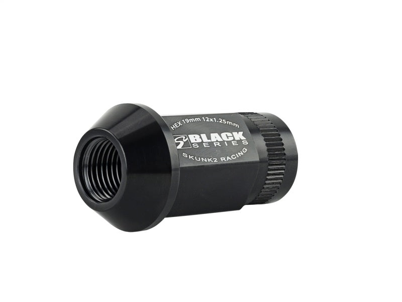 Skunk2 12x1.25 Forged Lug Nut Black Anodized Set of 20 for Honda Acura